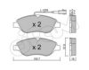 CIFAM 822-577-1 Brake Pad Set, disc brake